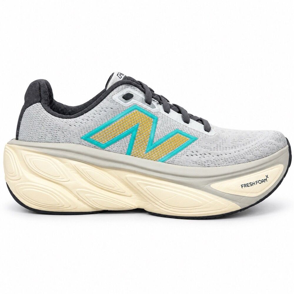 New Balance Fresh Foam X More v5 Womens 11 Gray Running Shoes Max Cushion